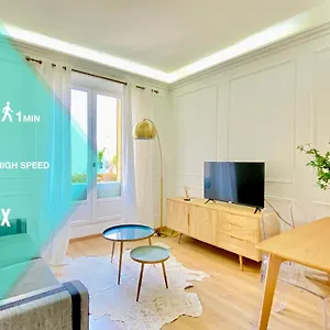 Designer Garden View Ac, Fiber Wifi Heart Of Appartamento Monte Carlo